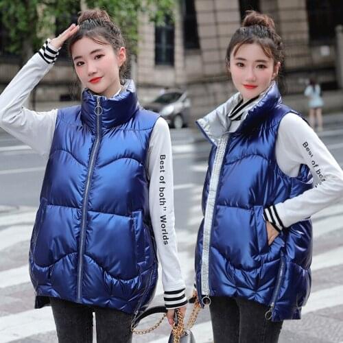2021 Fashion women jacket black grey navy blue purple spring winter vest casual Waterproof windproof outdoor wear loose parker