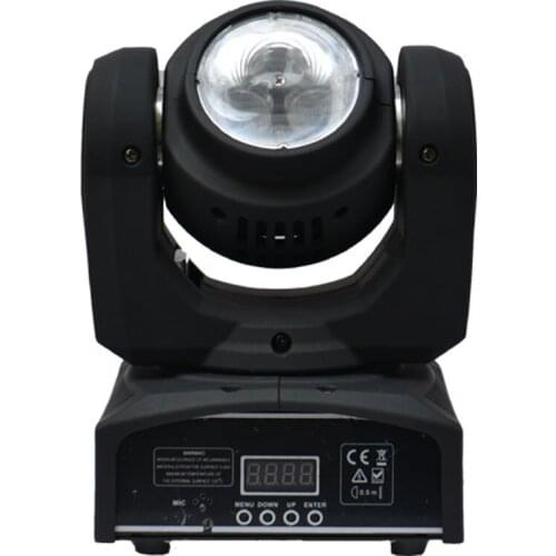 8pcsXlot two side effect 1*10W 4pcs*10W cree led moving head beam wash stage lighting for dj equipment led light source disco
