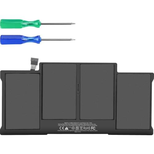 Laptop A1405 A1496 A1377 Battery For Apple MacBook Air 13" A1466 A1369 2011 A1466 2012 MC503 MC504 MC965 With Screwdrivers