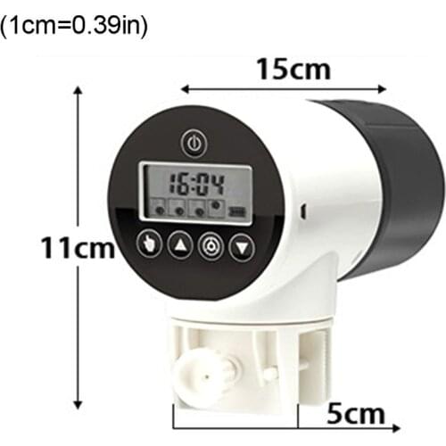 Aquarium Automatic Fish Feeder Electric Food Dispender Super Mute Smart Timing Dropshipping