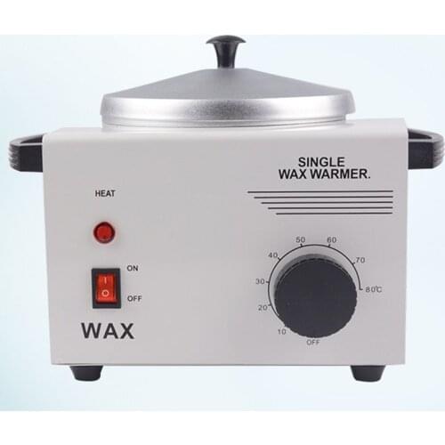 Single Depilatory Wax Heater Machine Paraffine Warmer SPA Epilator Hair Removal Tool