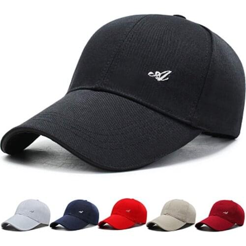 New cotton Women Men Hat Curved Sun Visor Light Board Solid Color Baseball Cap Men Cap Outdoor Sun Hat Adjustable Sports caps