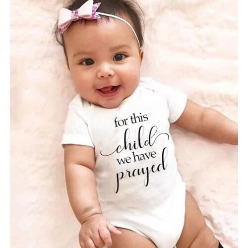 0-24M Newborn Baby Bodysuit Girls Boys Kid Summer Short Sleeve Jumpsuit Letter Print Romper Baby Funny Playsuit Outfit Clothes