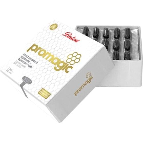 Promagic Propolis Extract and Black Cumin Oil Containing Reinforcing Food
