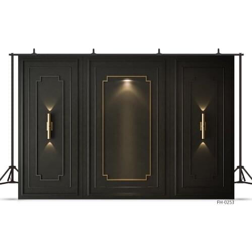 Dark Vintage Wall Light Pattern Backdrop For Photo Studio Baby Shower Portrait Newborn Food Pet Toy Party Background Photography