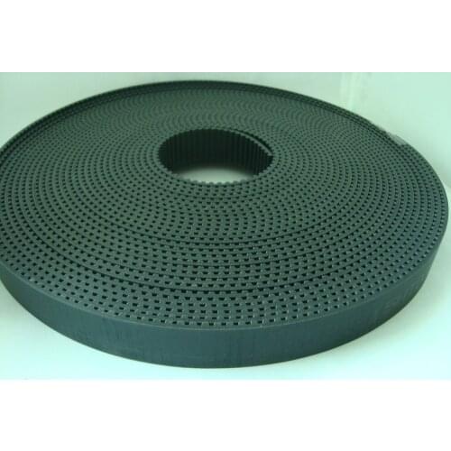 HTD8M tooth type black PU with steel core belt width 30mm timing belt sell 120m on one pack