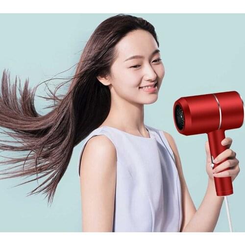 Ionic Hair Dryer Professional Hair Blow Dryer Hair Care Fast Drying Lightweight Travel for Women J2Y