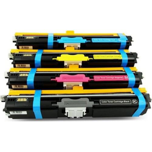 JIANYINGCHEN compatible color toner cartridge 1600w replacement for Konicas Minolta Magicolor 1600 1600W 1650 1650EN(4pcs/lot)