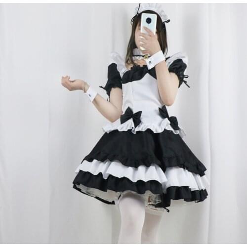 Rem Ram Maid Cosplay Costumes Re:Zero kara Hajimeru Isekai Seikatsu Kawaii cos dresses Re Life In a Different World Anime Maid