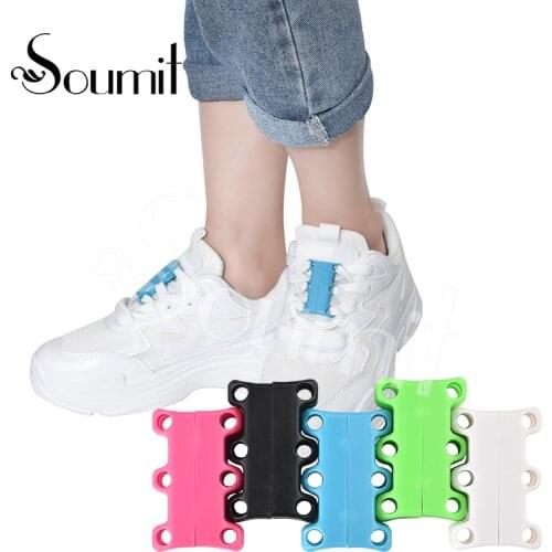 Magnetic Shoeslace for Sneakers Men Buckles Metal Shoe Laces No-Tie Lazy Magnets Shoelaces Closure Shoes Lace Sport Shoes Strap