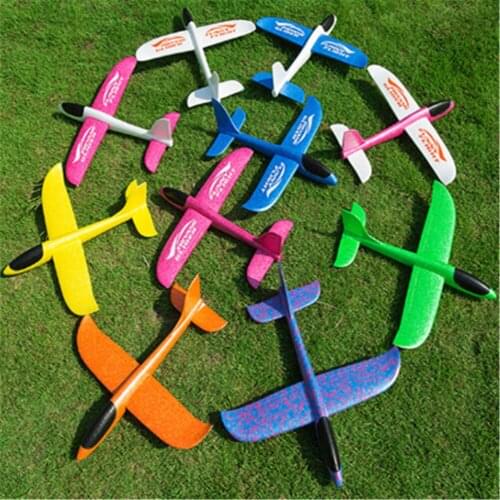 Outdoor Kid Toys Aircraft Inertial EPP Airplane Made Of Foam Plastic Hand Launch Throwing Airplane Glider Plane Model