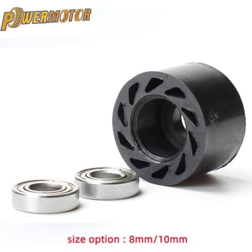 Powermotor 8mm 10mm Chain Roller Motorbike Slider Tensioner Wheel Guide For Kayo T2 T4 T4L Pit Dirt Mini Bike Moto Atv M8 M10