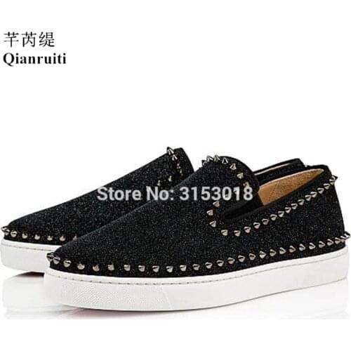 High quality sequined cloth Men Vulcanized Shoes Outdoor Sports Footwear Casual Shoes hot sale 2019 new arrival handmade