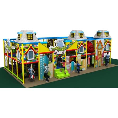 NEW Children Playground Set Top Quality Kids Indoor Play Equipment Kindergarten Indoor Soft Play Ground YLW-IN17108