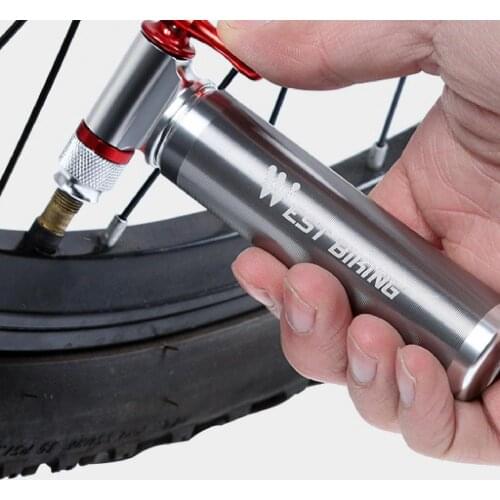 Portable Mountain Bike Road Bicycle Carbon Dioxide Pump without Gas Cylinder насос для велосипеда bomba bicicleta Bicycle Pump