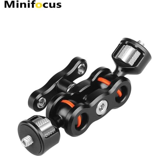 Gimbals Adjustable Magic Arm for Camera Video Cage Monitors LED Lights Microphone Dual 1/4 Ball Head for Dji Zhiyun Gimbal Mount