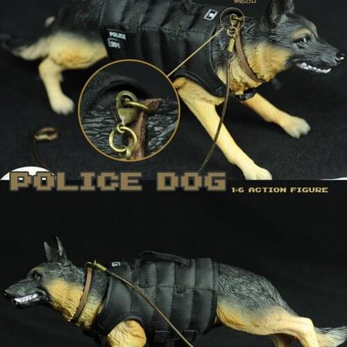 Soldier Element 1/6 Soldier Scene Annex German Black-backed Dog Animal Model Set