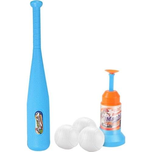Training Automatic Launcher Baseball Set Toy Indoor Outdoor Sports Baseball Game T Ball Best Gift for Children