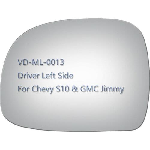 Mirror Glass for CHEVY Blazer S10 GMC JIMMY SONOMA Pickup Driver Left Side