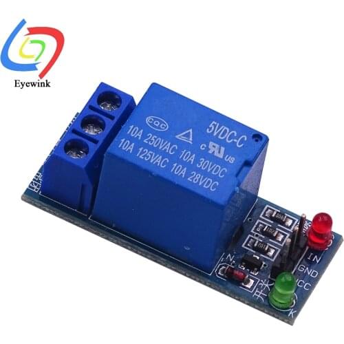 1 Channel Relay Module Interface Board Shield For Arduino 5V/12V/24V Low Level Trigger One PIC AVR DSP ARM MCU DC AC 220V