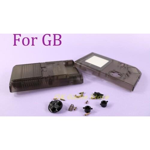 1set/lot Replacement Full Housing Shell Cover Case for Gameboy Classic GB GBO Console w/ Rubber Pads Buttons