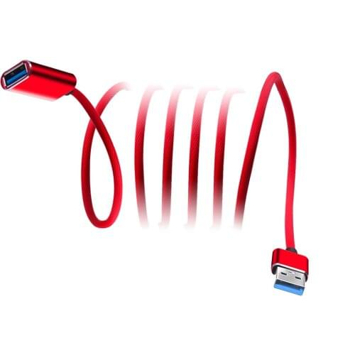 1M USB male-to-female extension cable super high speed USB2.0 data line cable for PC computer printer data transmission line