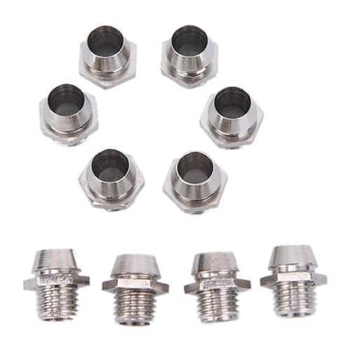 10Pcs/lot Copper Metal 3mm Light Emitting Diode LED Holder Mount Panel Display Wholesale Hot Sale