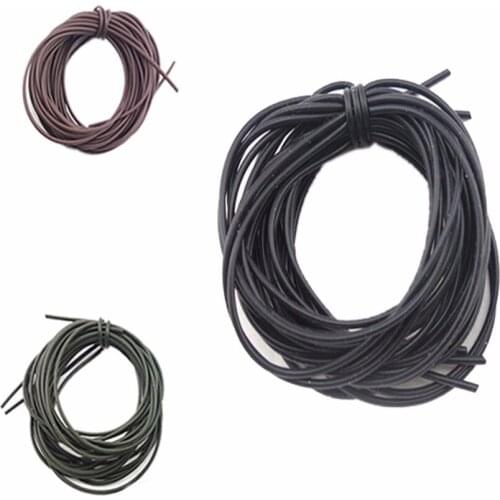 3PCS Carp fishing Lead System Rig Tube Silicone Rig Tube Anti Tangle Rig Tube silicone fishing line accessory terminal tackle 1M