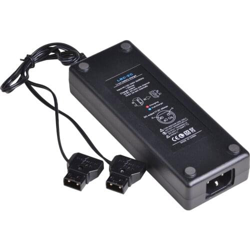 16.8V 4A D-Tap Battery Power Adapter Dual Charger for Sony V-Moun t / V Lock Battery and Anton Bauer Gold Mount Batteries