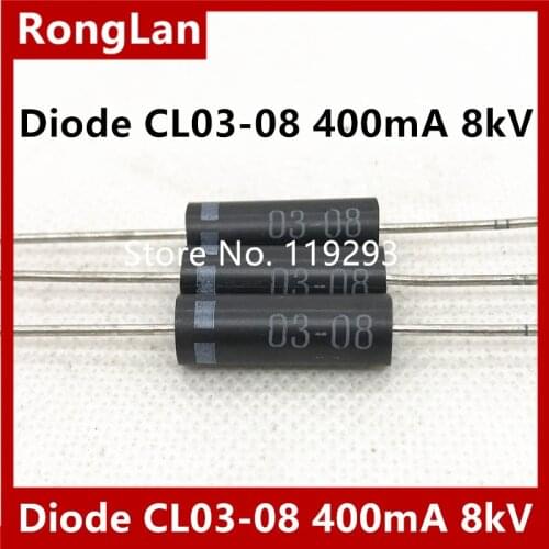 [BELLA] high voltage high voltage diode CL03-08 high-voltage silicon stack 400mA 8kV--50pcs/lot