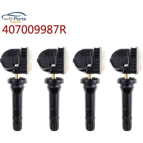 YAOPEI 4pcs 407009987R TPMS Tire Pressure Monitor Sensor 433MHZ For Renault Kangoo Twingo Master 40700-9987R