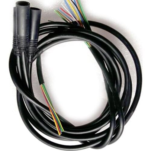 Ebike Parts Ebike extend cable A Pair of 9 Pins Waterproof Plug Male /Female Extended Cable Connector for Bafang Motor AKM motor