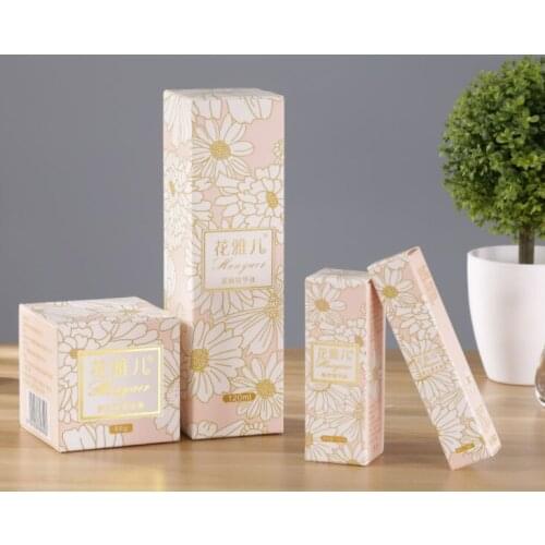 Custom Square Corrugated Materials Shipping Clothing Cosmetics Packaging Folding Carton Box Printing ---XP0314