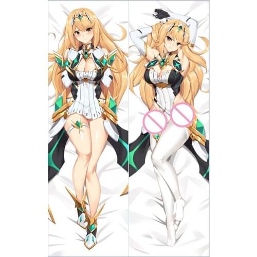 MMF game xenoblade 2 (Xenoblade Chronicles 2) anime Characters sexy girl homura kos-mos pillow cover body Pillowcase Dakimakura
