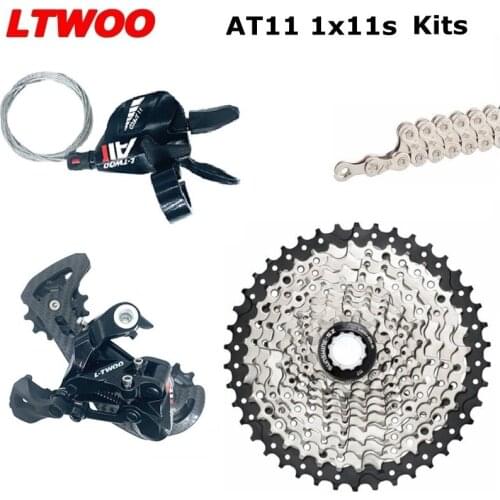 MTB 11 Speed Groupset LTWOO AT11 Shifter Carbon Fiber Rear Derailleur 11S 11-46T 50T 52T Cassette X11 Chain M8000 M7000 Groupset