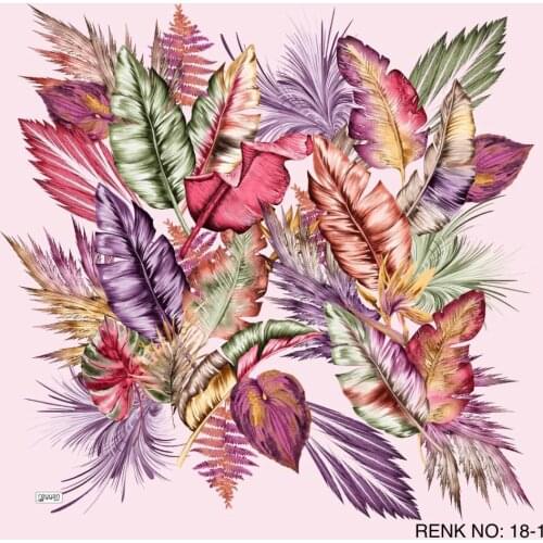 REYYAN SILK OYALIK WRITING (NEW QUALITY)-16313 - RENK-18