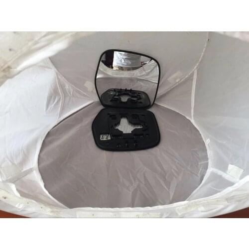 RH side Wing Car Mirror Glass Replacement Toyoto Land Cruiser 1997-2003 plate + heated