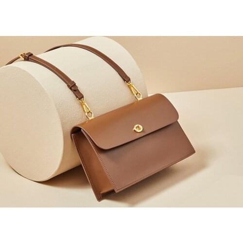 OUSSON Soft Leather Small Square Bag Fashion Crocodile Pattern Uderarm Bags Multifunctional Crossbody For Women