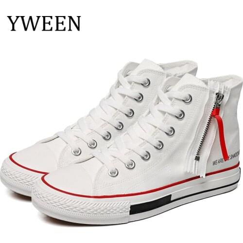 YWEEN Men's High Top Sneakers