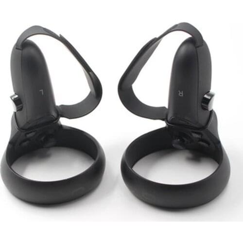 1 Pair VR Touch Controller Grip Adjustable Knuckle Straps for Oculus Quest / Rift S VR Headset Accessories