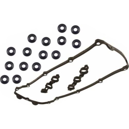 10PCS Valve Cover Gasket Set For BMW E46 E39 E83 E85 E53 320I 325I 330I 525I X3 X5 Z4
