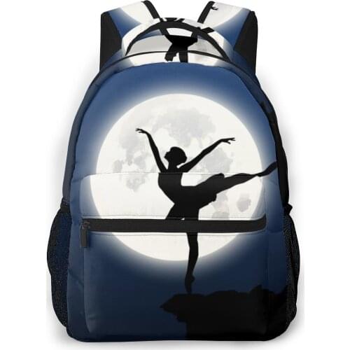 2020 Backpack Women Fashion Shoulder Bag Ballerina Moon School Bag For Teenage Girl Children Backpacks Travel Bag