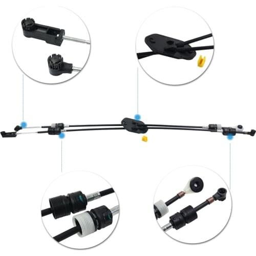 AP03 Gear Selector Linkage Cable Set For Ford Transit 2.2 TDCI 2006-2014 1693992 6C1R7E395BG