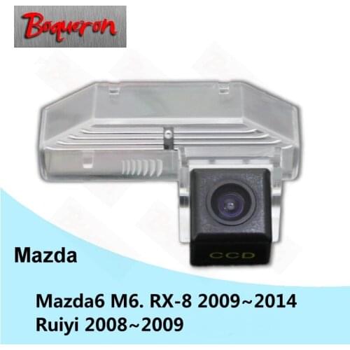BOQUERON for Mazda 6 Mazda6 M6 RX-8 RX 8 09~14 Ruiyi 08~09 SONY Waterproof CCD HD Car Camera rear view Reverse backup camera