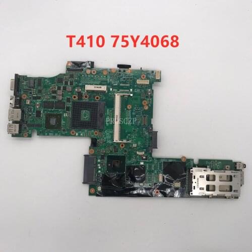 Free shipping For Thinkpad T410 Laptop motherboard 75Y4068 100% working well