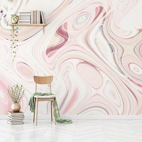 Milofi custom large wallpaper mural abstract gold lines marbled living room bedroom background wallpaper mural