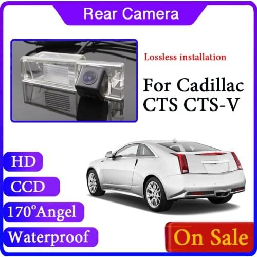 For Cadillac CTS CTS-V MK2 2008~2014 Rear Look View Wide Angle Camera