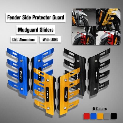 FOR YAMAHA TMAX 2001 2002 2003 2004 2005 2006 2007 2008 2009 2021 Motorcycle Front Fender Side Protection Guard Mudguard Sliders