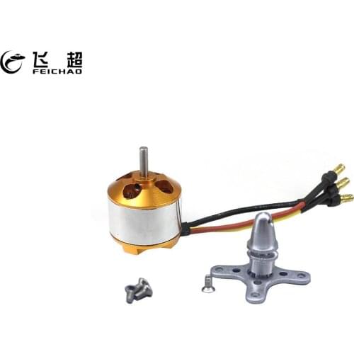 Feichao A2208 2208 Brushless Motor 1100KV 1400KV 1800KV 2600KV For RC Airplanes Aircraft Multicopter Vehicle Model Glider Plane