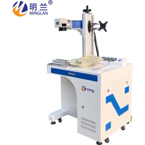 20W Auto Focus fiber laser marking machine for marking metal and non-metal